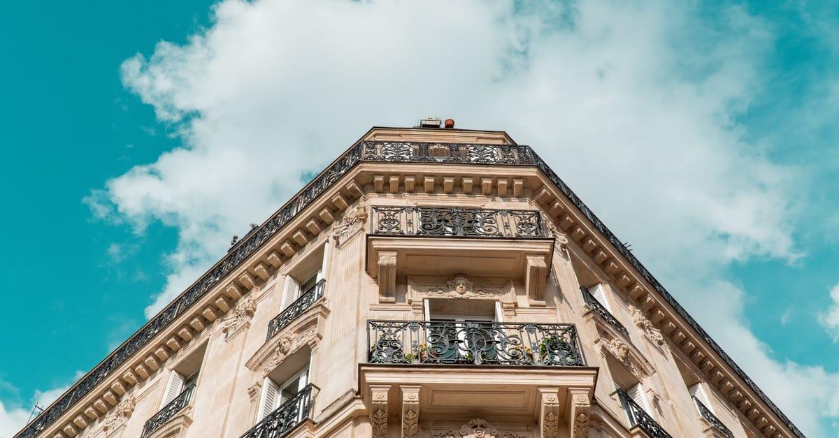Façade d'immeuble en copropriété